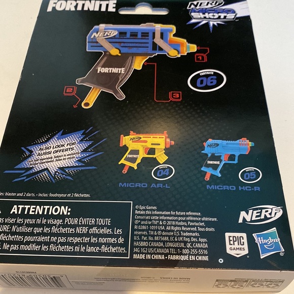 Fortnite Micro Battle Bus Nerf Gun - Picture 2 of 2